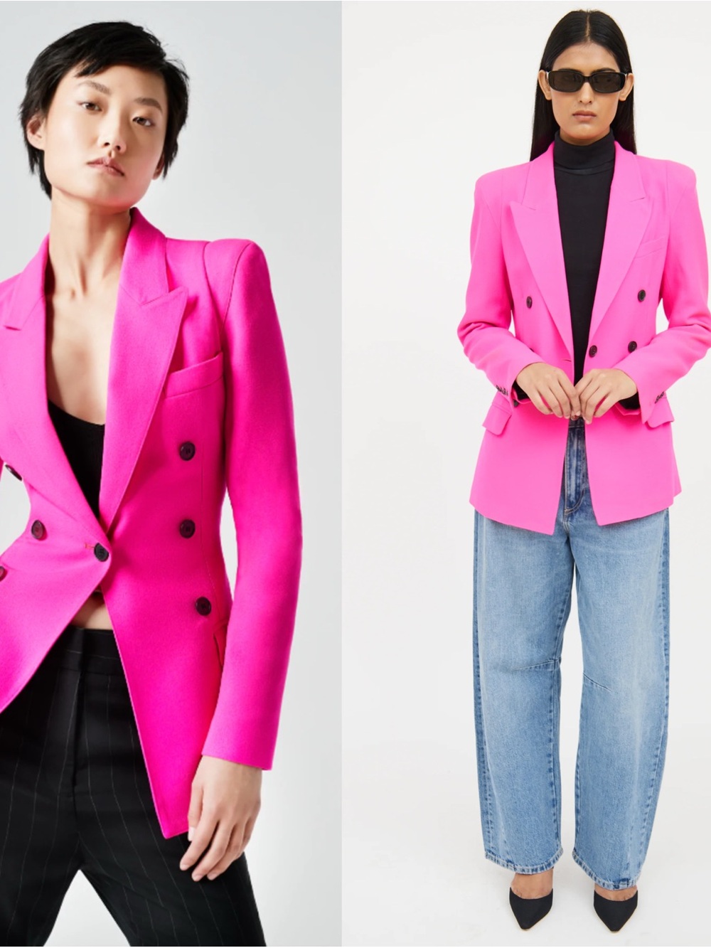 Smythe DB Blazer in Shocking Pink 12